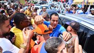 Bruno Reis faz caminhada em Fazenda Coutos
