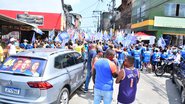 Bruno Reis faz caminhada em Fazenda Coutos