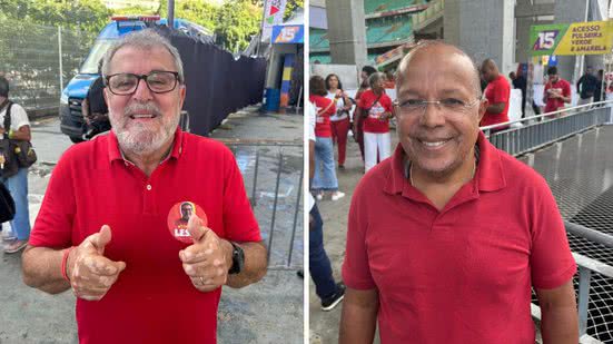 Vereadores Lessa e Suica estão confiantes na vitória de Geraldo - Hnerique Brinco