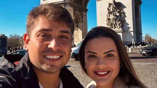 Viúva de piloto escreve homenagem ao marido morto em tragédia - Instagram / @thalitavmachado