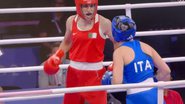 Imagem Olimpíadas Paris: Boxeadora italiana abandona luta contra argelina reprovada em teste de gênero; assista