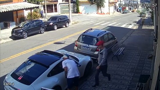 Reprodução/Câmera de segurança