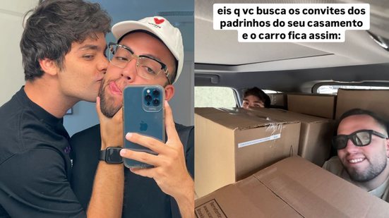 Reprodução/Instagram/@lucasbley/@lucasrangel