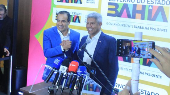 Imagem Jerônimo e Bruno Reis se reúnem para tratar de investimentos e ações na capital baiana