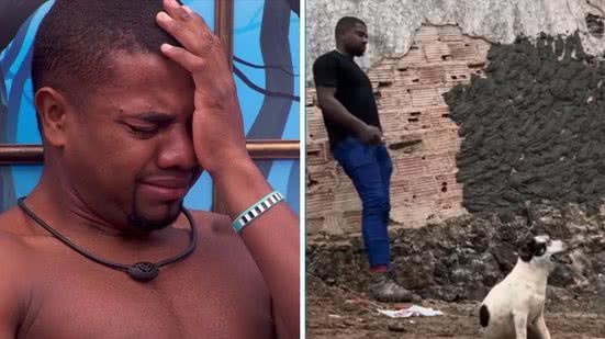 Foto 1: Reprodução / Globo | Foto 2: Reprodução / redes sociais