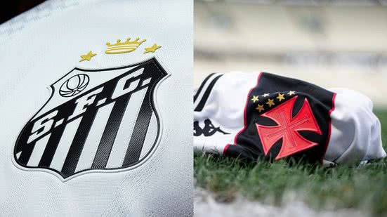 Reprodução/Divulgação/Santos FC/Vasco da Gama