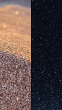 Areia vs Estrelas: há mais grãos de areia na Terra ou estrelas no céu?