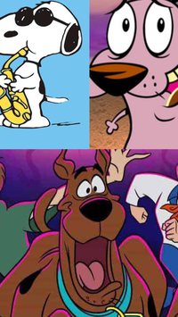 Saiba como são os cachorros dos desenhos animados na vida real