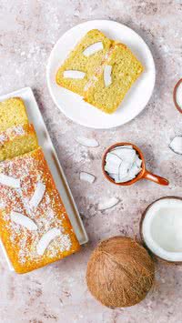 Com pressa? Saiba como fazer um bolo delicioso de coco