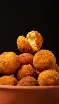 Saiba preparar melhor bolinho de arroz com presunto