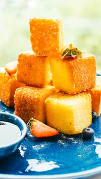 Prepare esses dadinhos de tapioca e impressione no almoço