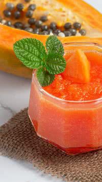 Comece a beber smoothie de mamão com aveia e melhore sua vida