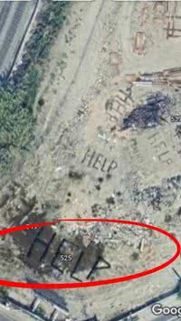 Pedidos de socorro são vistos pelo Google Maps e web teoriza