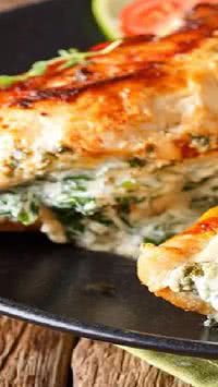 Prepare o melhor filé de frango recheado com cream cheese