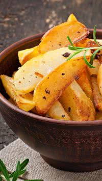 Aprenda o segredo da batata rústica na airfryer crocante como a de restaurante