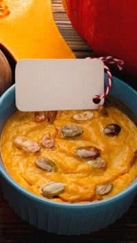 Receita de purê de batata-doce e abóbora em apenas 4 passos