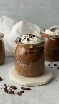 Receita de mousse de chocolate para sobremesa