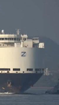 Conheça o gigante navio que está abandonado com mais de 3 mil carros em pleno Oceano Pacífico