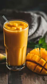 Aprenda a fazer suco de manga com proteína para ganhar massa muscular