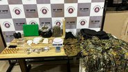 Policiais realizavam patrulhamento na região com a Operação Garra de Arquimedes - Divulgação / PC