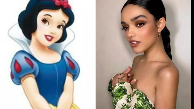 Reprodução/Instagram @rachelzegler e Reprodução/Disney