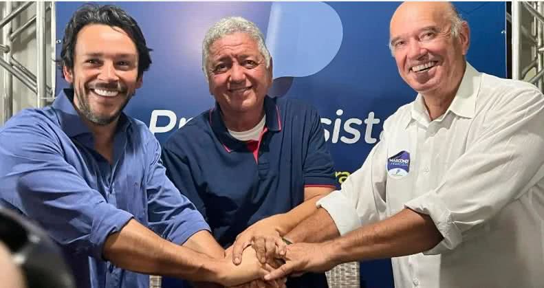 Foi também anunciada a formação de uma aliança com o ex-prefeito de Paulo Afonso, Anilton Bastos - Reprodução