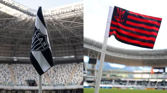 Daniela Veiga/Atlético/Gilvan de Souza/Flamengo