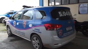 Viatura da Ronda Maria da Penha - Reprodução/YouTube