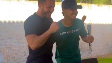 Andinho Playboyzinho surpreendeu Safadão com a sua voz e foi contratado pela empresa do artista - Reprodução/Instagram