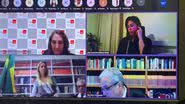 Imagem Vídeo: Mulher senta em colo de desembargador do DF durante sessão on-line