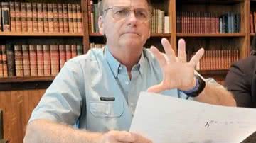 Foto: Reprodução/YouTube/Jair Messias Bolsonaro