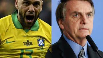 Reprodução / Instagram @danialves e Alan Santos / PR