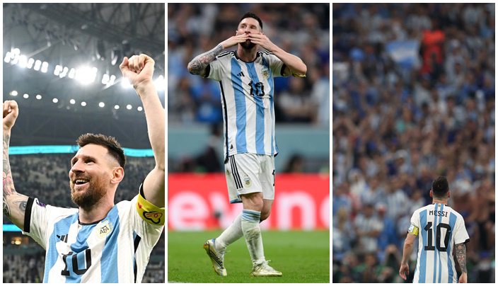 Reprodução/Twitter/@Argentina//Reprodução/Twitter/@fifaworldcup_pt