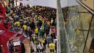 Imagem Pânico: Bolsonaristas cercam shopping no centro de Brasília e clientes se desesperam; assista