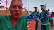 Imagem Virada Salvador: garis se divertem ao som das atrações enquanto trabalham
