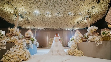 Vídeo: Veja detalhes do casamento de milhões que levou 40 dias para ser montado