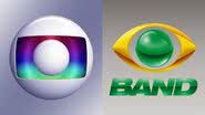 Reprodução/ Rede Globo e Band