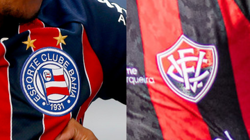 Montagem/Felipe Oliveira/EC Bahia e Victor Ferreira/EC Vitória