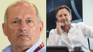 Martin Rickett / PA / Thomas Butler / Red Bull / Montagem BNews