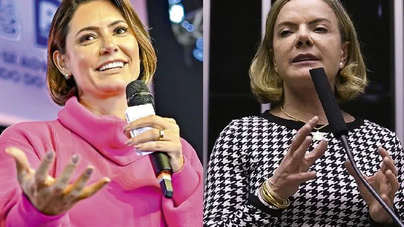 Falsa moralista' X 'amante da Odebrecht': Gleisi Hoffmann e Michelle  Bolsonaro trocam uma ofensa por dia nas redes