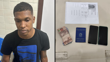 Jogador com passagem pelo futebol baiano é preso em flagrante roubando em praia de Lauro de Freitas