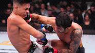 Brasileiro teve maior domínio e levou a melhor contra o americano Brandon Royval - Reprodução | Twitter | UFC