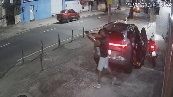 Reprodução/Câmera de segurança