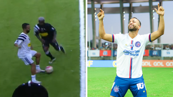 Reprodução/SporTV e Catarina Brandão/EC Bahia