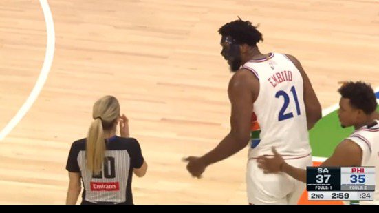 Reprodução/X/NBA