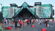 Palco do Penúltimo dia Festival Virada Salvador