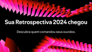 Plataforma libera listas de artistas e músicas mais ouvidos em 2024 - Divulgação/Spotify