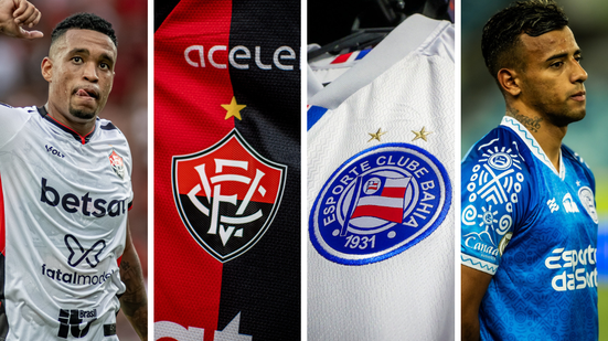 Victor Ferreira/EC Vitória e Rafael Rodrigues e Letícia Martins/EC Bahia