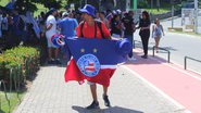 Movimentação no entorno da Fonte Nova para partida entre Bahia x Atlético Goianiense