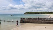 Movimentação em praia do Subúrbio Ferroviário de Salvador